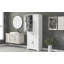 Armoire de rangement de salle de bain avec portes et tiroir-2100387712-2100387726