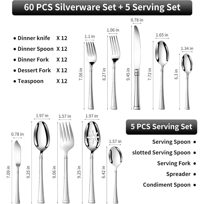 Silver Set Service