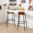 Starcena Counter Stool with Metal Frame-1902245983