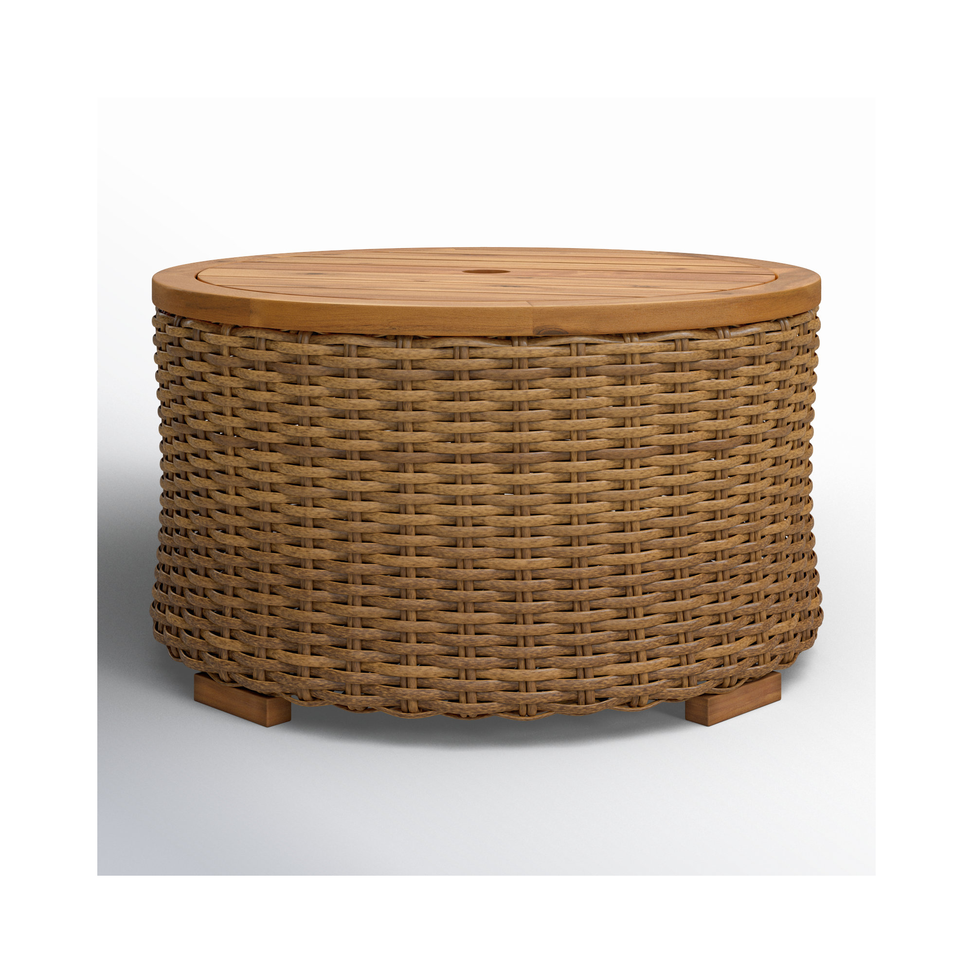 Maddie 25.6'' Outdoor Coffee Table, Natural