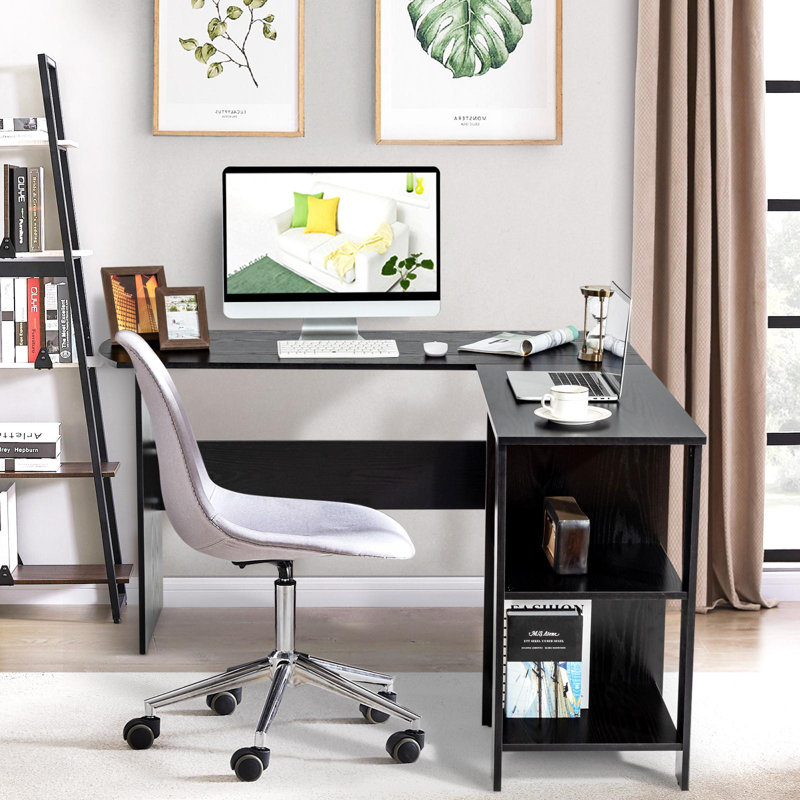 Marveon L-Shaped Computer Desk