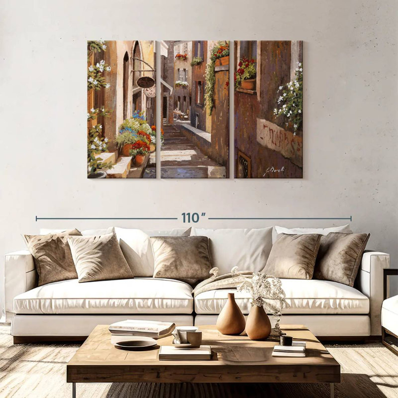 Sireci Rue Du Bresc A St Paul, 48" H x 74" W