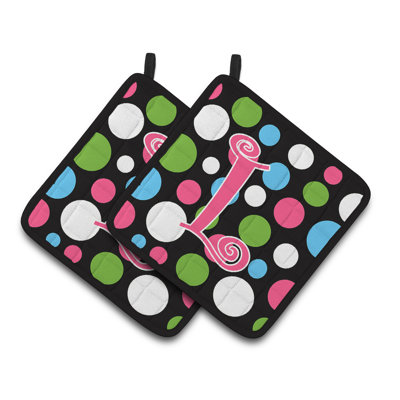Cuisinier poignée Polka Dots