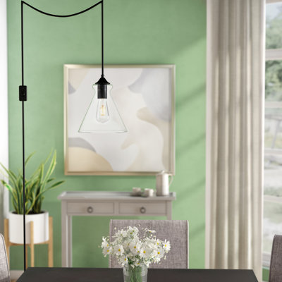 Luminaire suspendu en forme de cloche à 1 lumière Binson