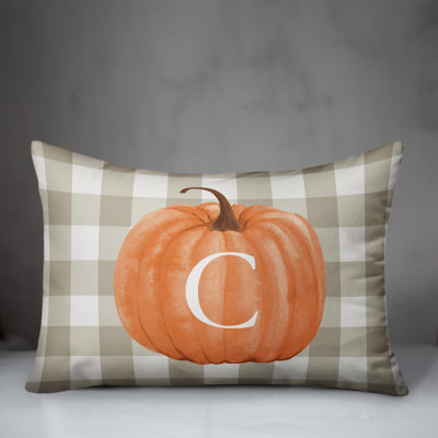  Harvest Pumpkin Lumbar Pillow