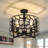 4-Light Semi Flush Mount 