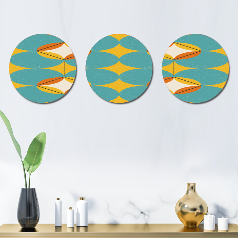 Ensemble de 3 décorations murales
