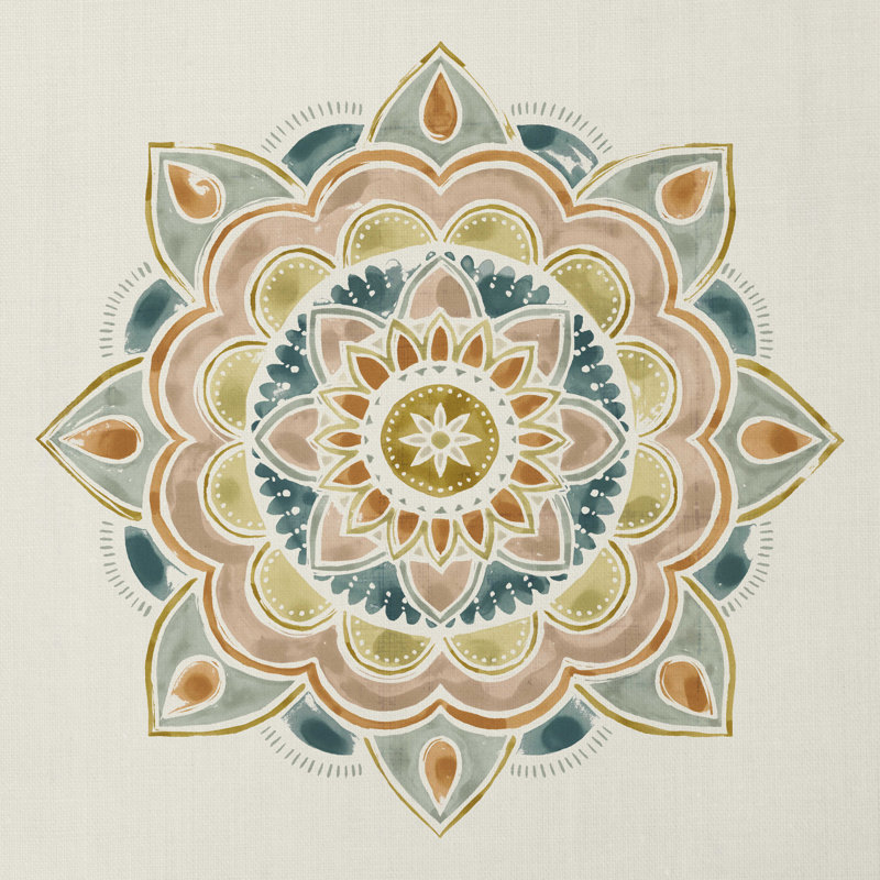 Summer Mandala I, H 36 po x l 36 po x P 1,25 po