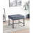 Velvet Ottoman