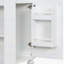 Meuble-lavabo de 24 po avec lavabo, structure en bois, porte à fermeture douce et rangement latéral ouvert-1530725709