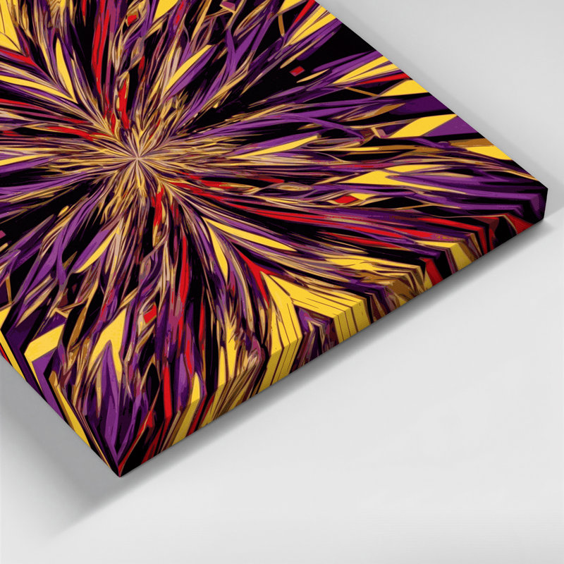 Art mural sur toile Op Art 47, H 20 po x l 24 po