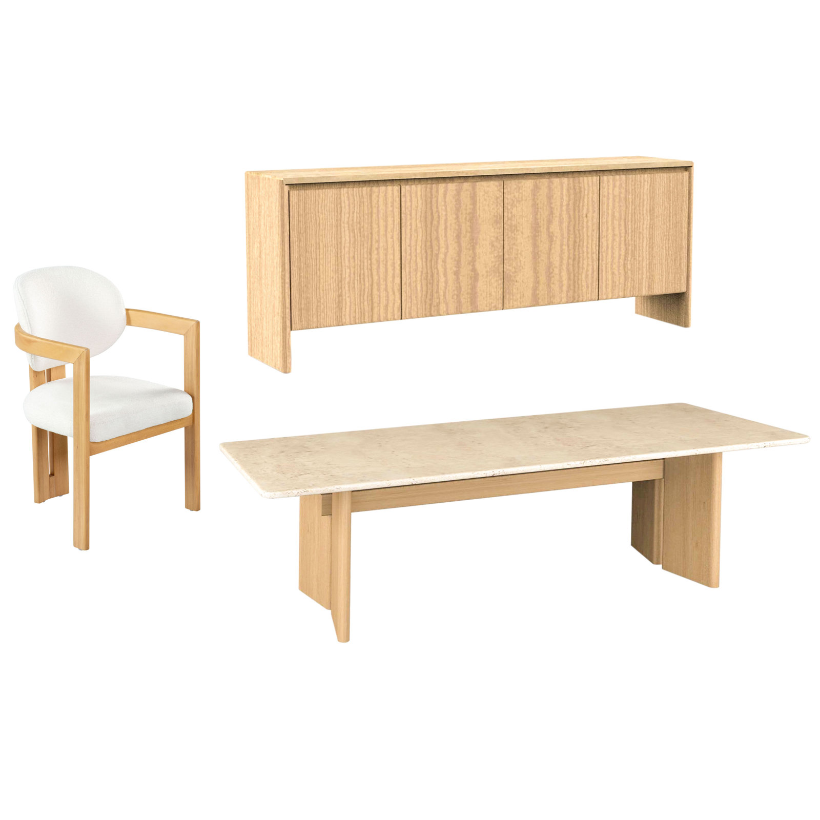 Doreah 8 - Piece Dining Set