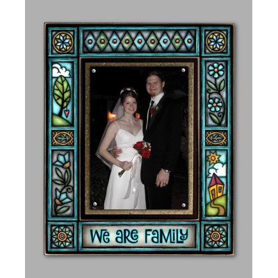 Blue Matte Picture Frame