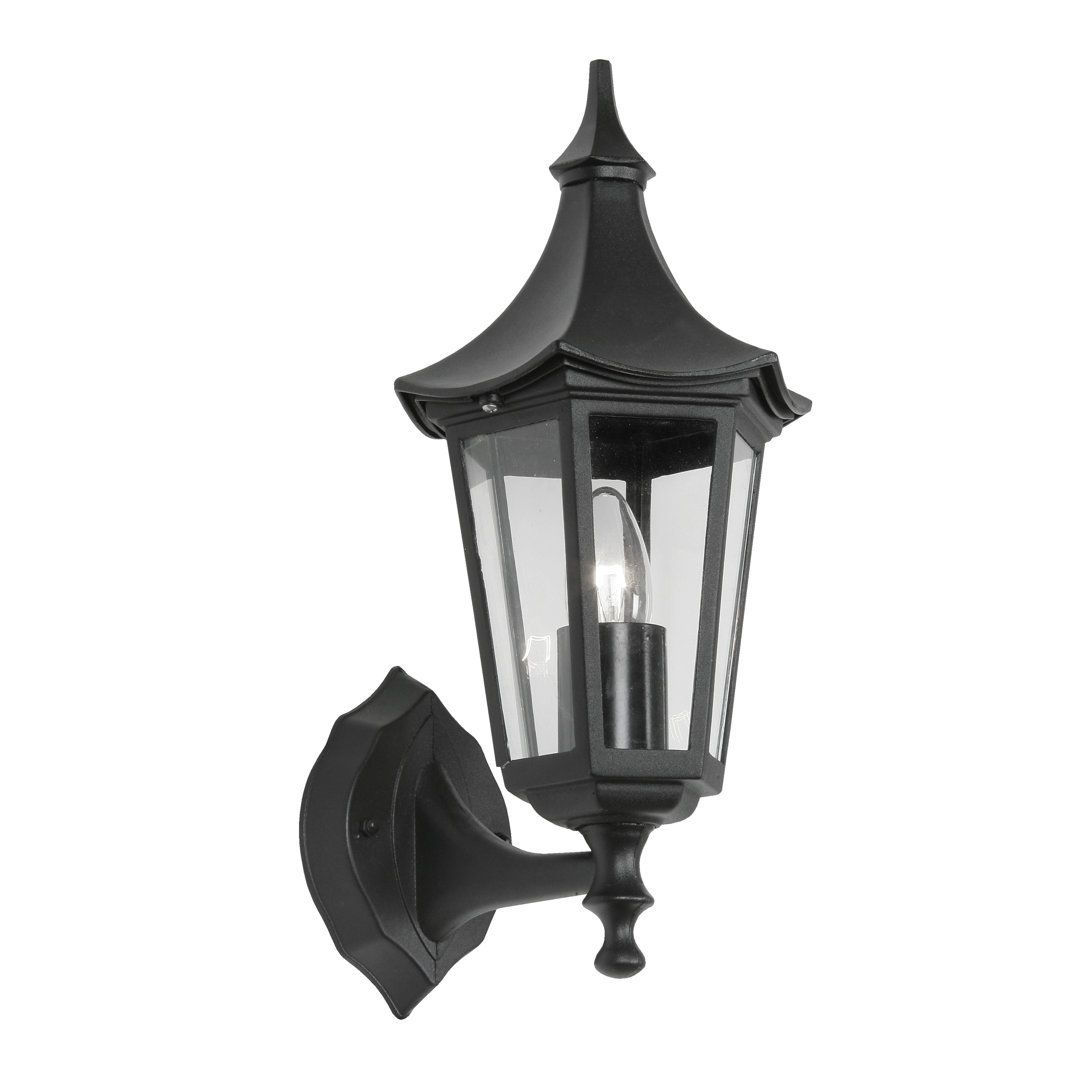 Gulfport Black 35.5cm H Outdoor Wall Lantern