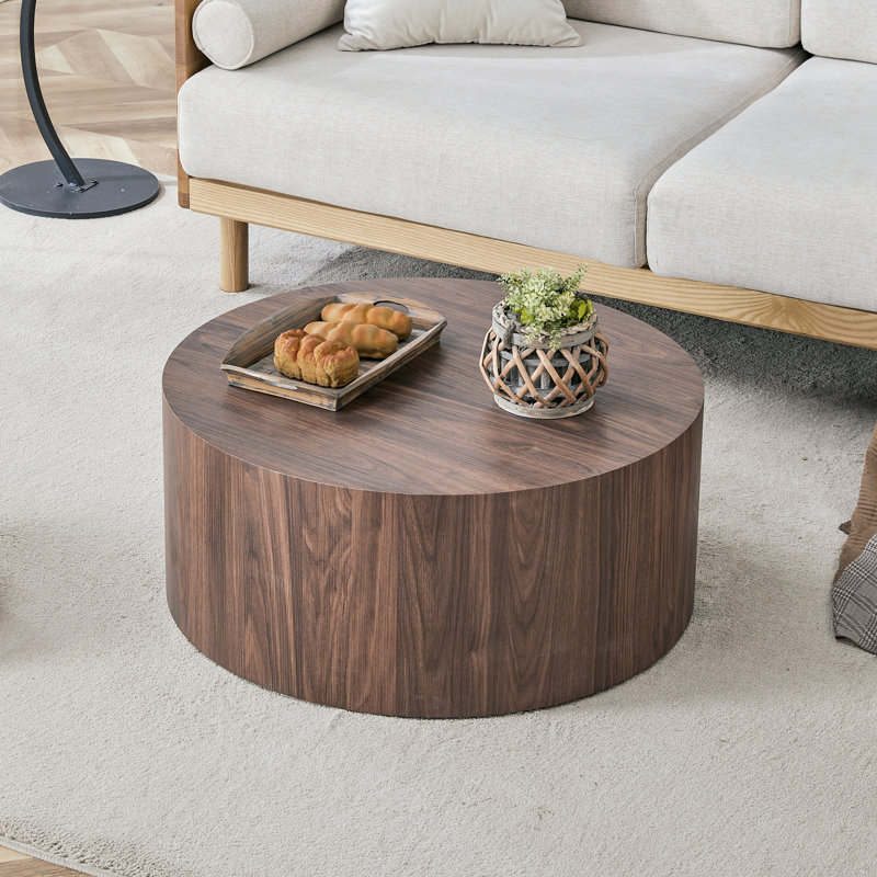 table basse, Noyer foncé