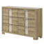 Mobilier de chambre à coucher en bois flotté avec commode à six tiroirs 1pc