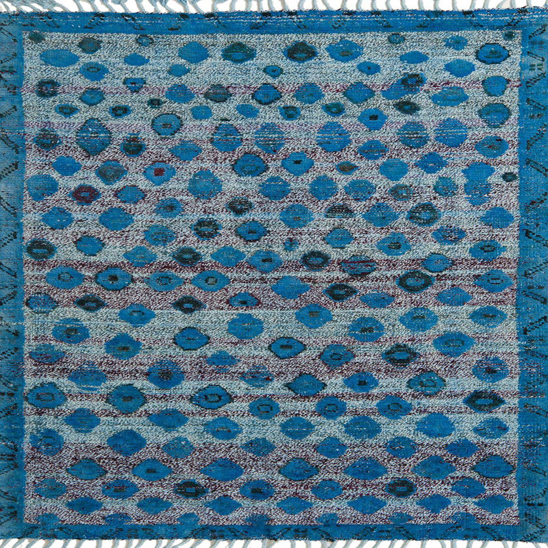 Walberg Abstract Indoor Rug, Square 8'