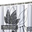 Rideau de douche avec 12 crochets-605818613