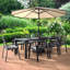 Fauteuil de patio moderne Letendre-91886760-122919244