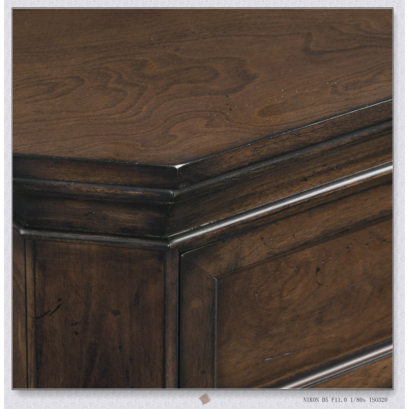 Table de chevet 3 tiroirs Traditional