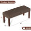 Banc d'appoint 44 "de large avec pieds solides, tabouret de hall d'entrée-1734264783