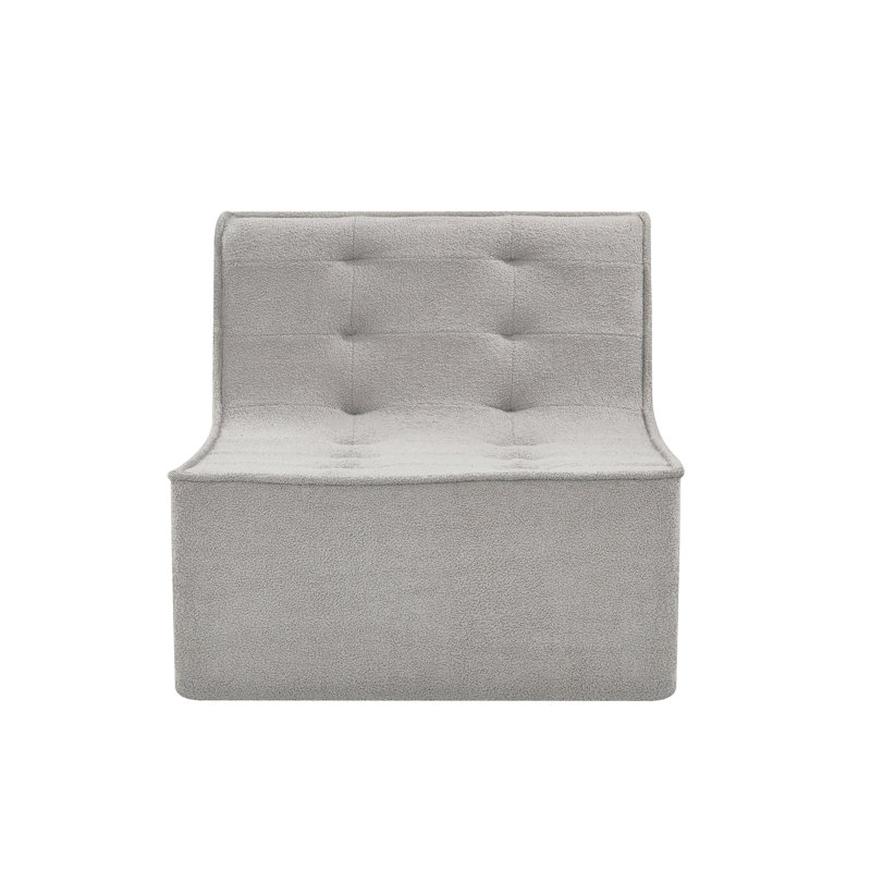 Fauteuil à billes 32 po, Ourson gris