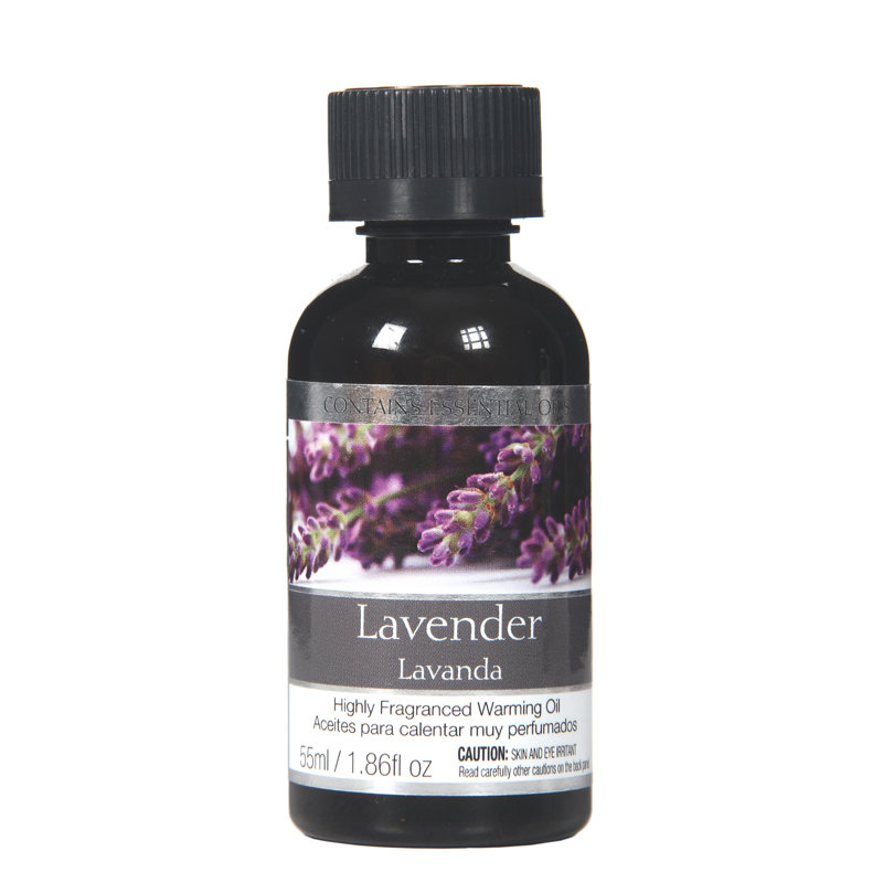 Lavender Highly Scented Fragrance Warming Oils, Box of 5, 55 ml 1.86oz ea. Ideal Gift for Weddings, spa, Reiki, Meditation, Bathroom Settings