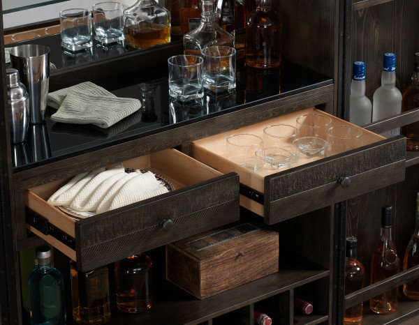 76.25 " L Bar Cabinet