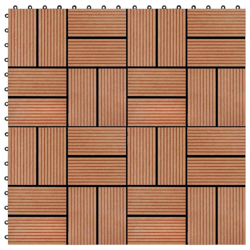 Interlocking Deck, Teak