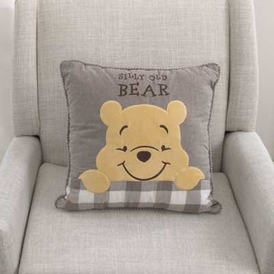 Disney Winnie the Pooh Hunny and Me Cotton Throw Pillow
