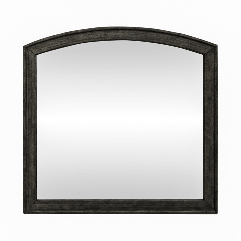Drelan Arched Mirror, Brown