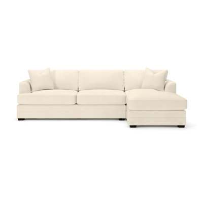 Edan 2-Piece Upholstered Chaise Sectional by Birch Lane