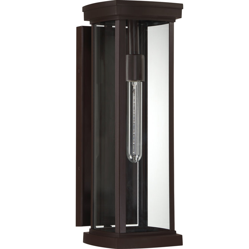 Lanterne murale d'extérieur Western, H 18 po x l 6,5 po x P 7,75 po