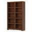 Bibliothèque à 5 niveaux, bibliothèque en bois de 70,9 po de hauteur pour la chambre à coucher