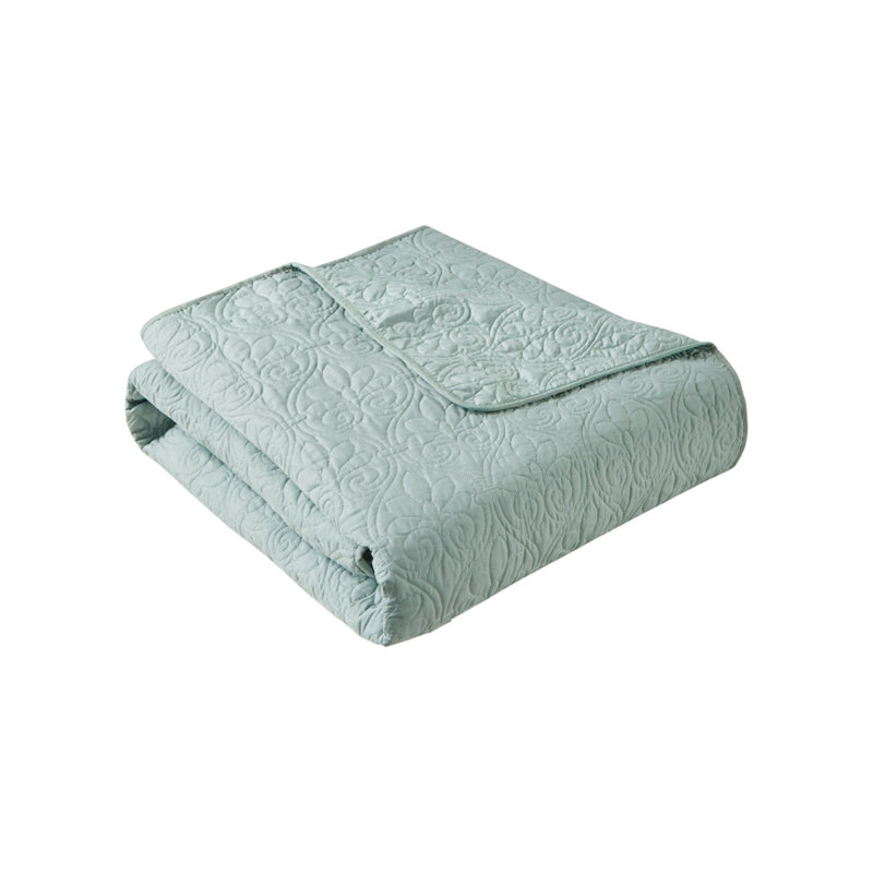 Jeté matelassé surdimensionné 60 x 70 po, Écume de mer, écume de mer