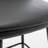 Yujun Swivel Upholstered Counter Stool with Metal Frame