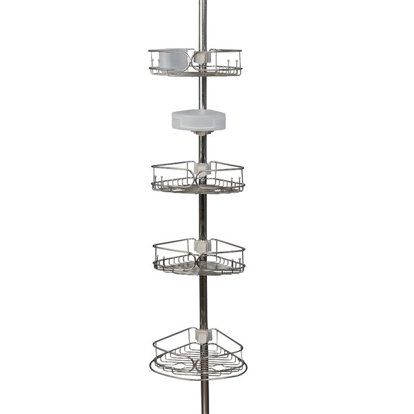 Lainhart Suction Stainless Steel Shower Caddy