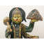 Hanuman en laiton de 15 pouces fabriqué à la main avec montagne Sanjeevani | Sculpture spirituelle indienne pour autel domestique