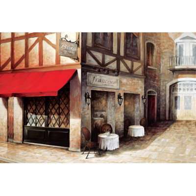 Bistro De Francesca - Wrapped Canvas Painting