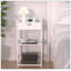 Table de chevet 1 tiroir blanche-111566077