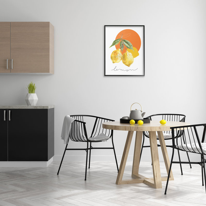 Art moderne, estampe numérique encadrée par Carol Robinson, Giclée encadrée noir minuit, H 30 po x l 24 po