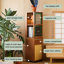 Petite armoire de coin 61,02 po, petite étagère de rangement, organisateur de coin pour canapé de salon et chambre à coucher