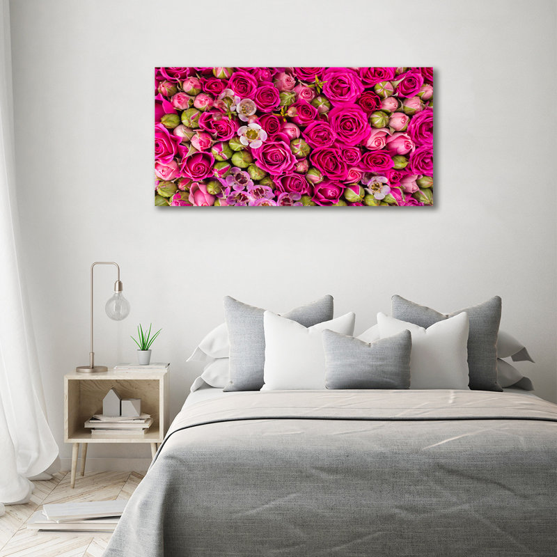 Roses - Wrapped Canvas Print