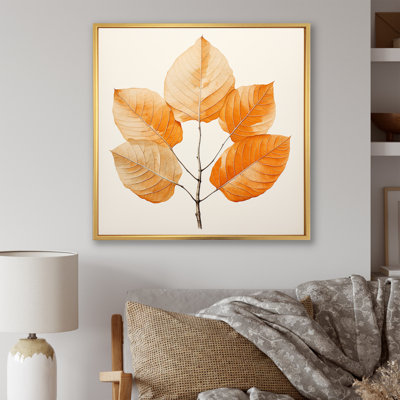 " Orange Translucency Foliage "