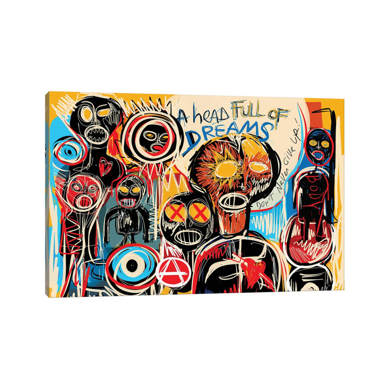 Do Not Ever Give Up And Believe In Your Dreams by Emmanuel Signorino - Wrapped Canvas Painting, 20.32 cm H x 30.48 cm W