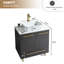 Ensemble de meuble-lavabo simple autoportant 30 po à grain de bois moderne-312460417-312460418