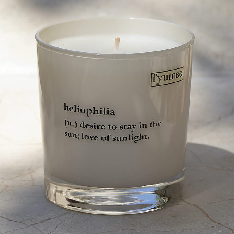 Creamy Bergamot Scented Jar Candle