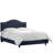 Upholstered Unfinished Scalloped Bed-22855583-12708085