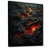 Black Floater Framed