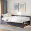 Lit plateforme tapissier Oguz-756817999